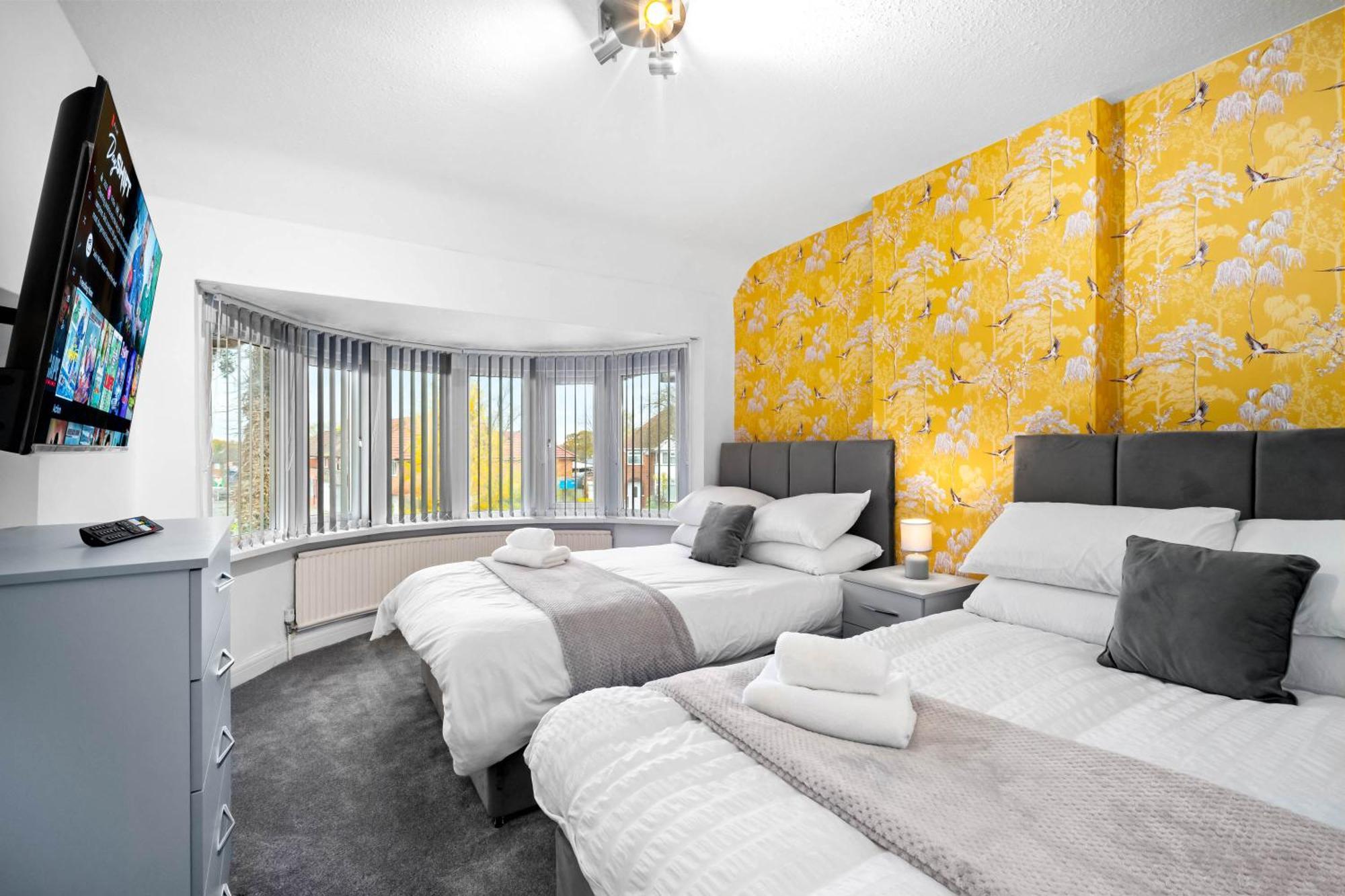 Modern 18 Guest Large Home In Solihull - Near Nec, Jlr, Hs2 And Bhx Birmingham Exterior foto